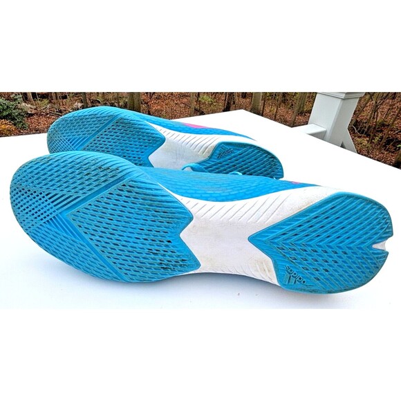 Adidas X Speedflow.3 Mens Indoor Soccer Shoes Size 10 Sky Rush Pink White GW7489 - Picture 6 of 16